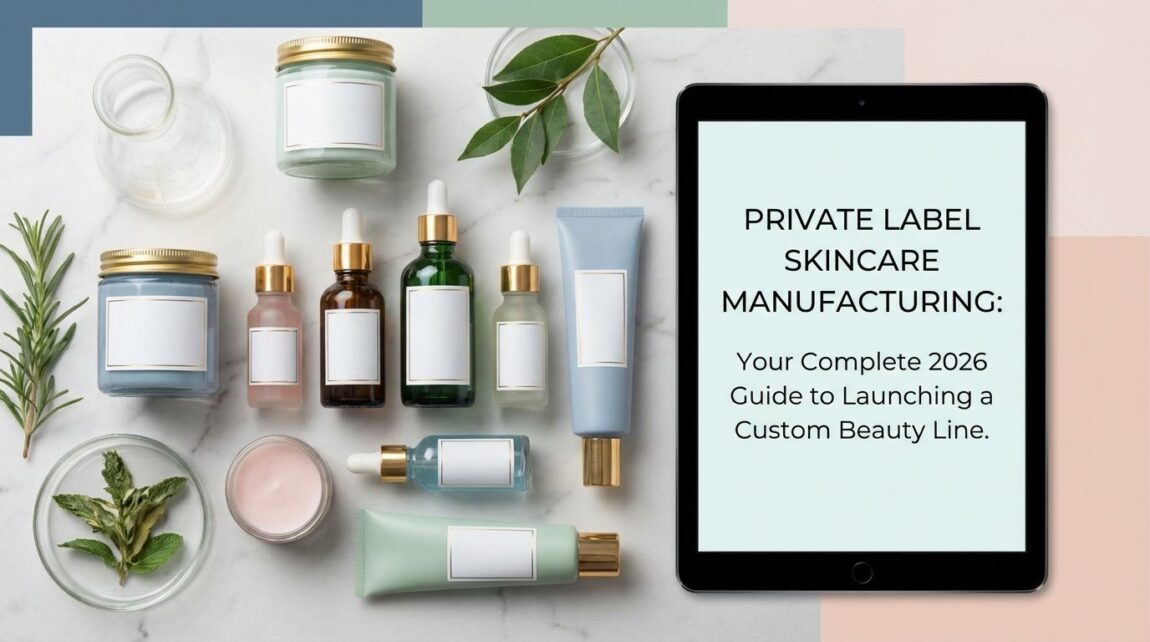Private Label Skincare Manufacturing: Your Complete 2026 Guide to Launching a Custom Beauty Line