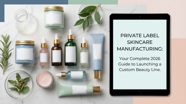 Private Label Skincare Manufacturing: Your Complete 2026 Guide to Launching a Custom Beauty Line